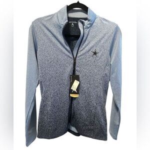 NWT Antigua Women’s NFL Dallas Cowboys Blue Splatter Full Zip Fitted Jacket - S